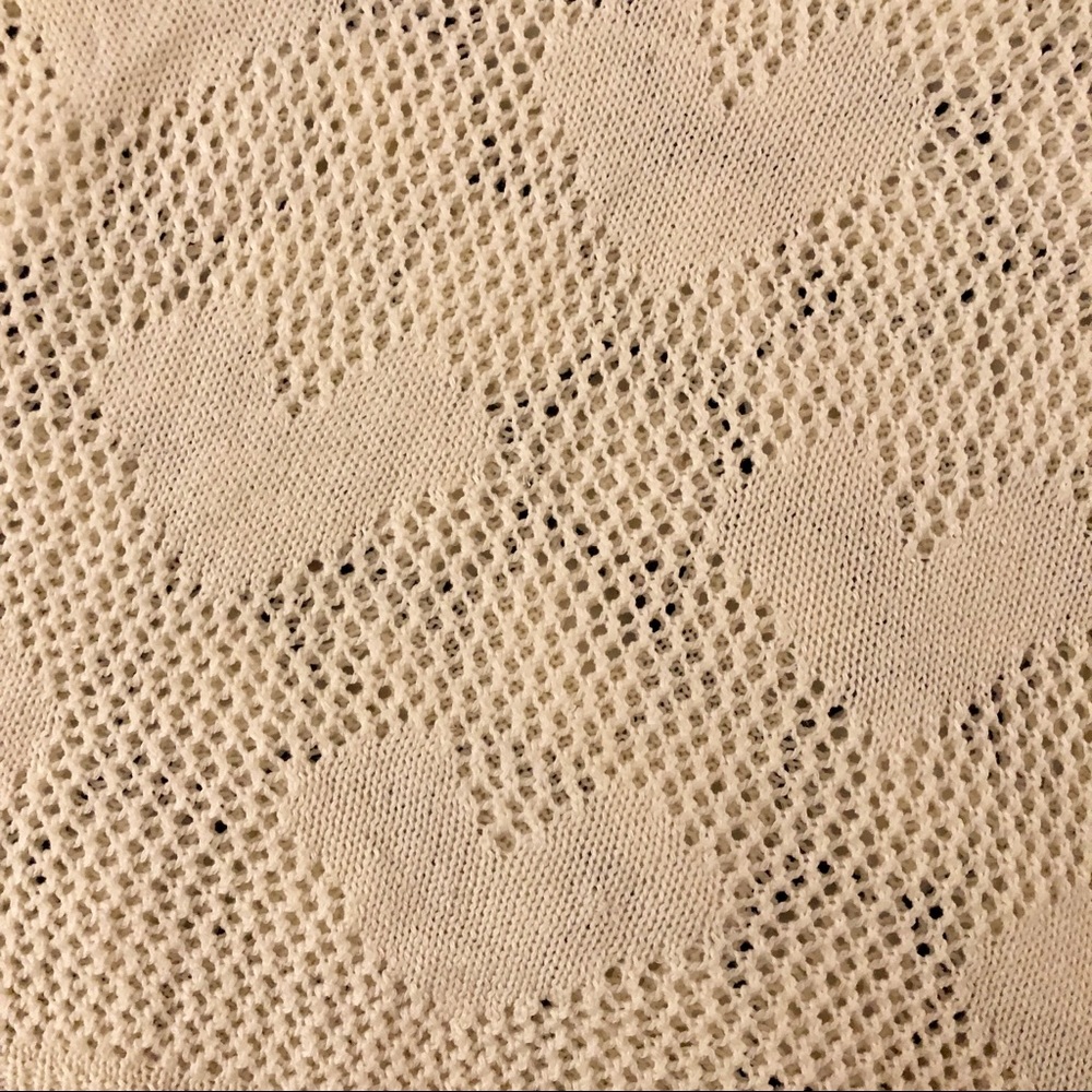 Zero Degrees Celsius Pull Over Crochet Sweater Top - image 3